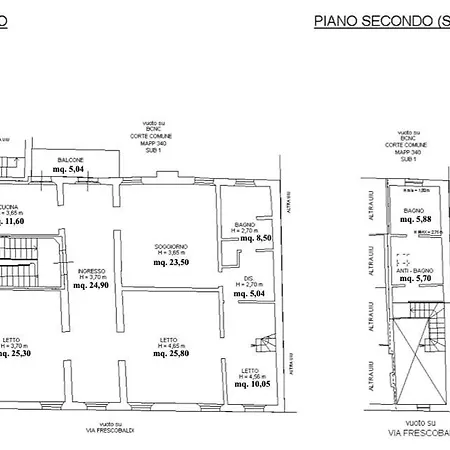 Apartamento Palazzo 1500 Frescobaldi - Piano Nobile X 5 - A Casa Di Alfonso *